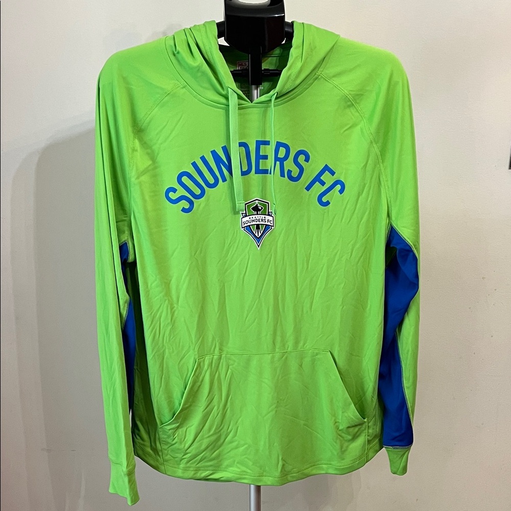 NWOT Major League Soccer Seattle Sounders FC Green Hoodie